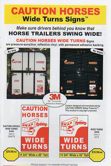 Caution Horses